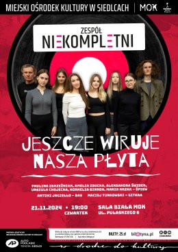 Siedlce Wydarzenie Koncert Koncert zespołu Niekompletni