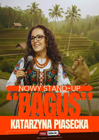 Łuków Wydarzenie Stand-up Nowy program stand-up "BAGUS"