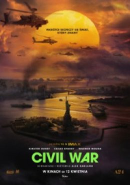 Węgrów Wydarzenie Film w kinie CIVIL WAR (2D/napisy)